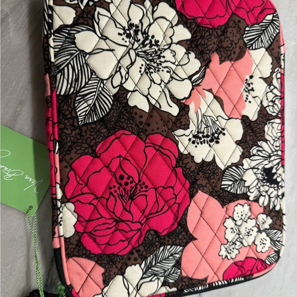 NWT Vera Bradley Floral Tablet Case Mocha‎ Rouge MSRP $38 whimsical garden